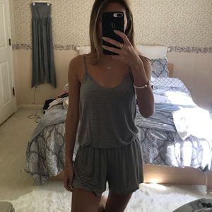 Brandy Melville striped romper